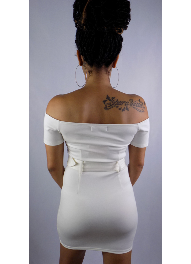 White dress