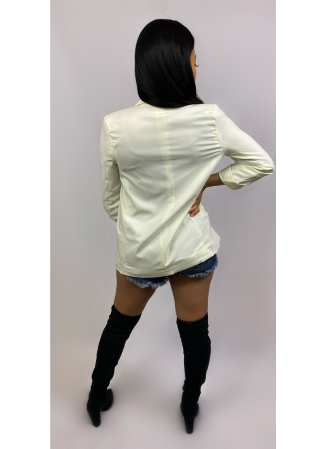 White blazer