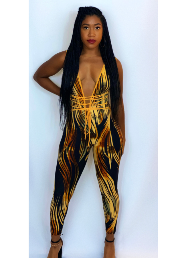 Fitted jumpsuit
