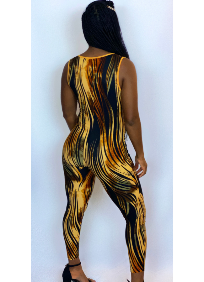 Fitted jumpsuit
